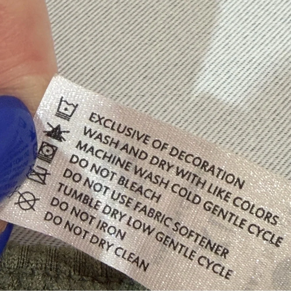 Yogalicious ribbed crop tank Top XL Green Exercise Activewear Yoga Fashion - Picture 9 of 9